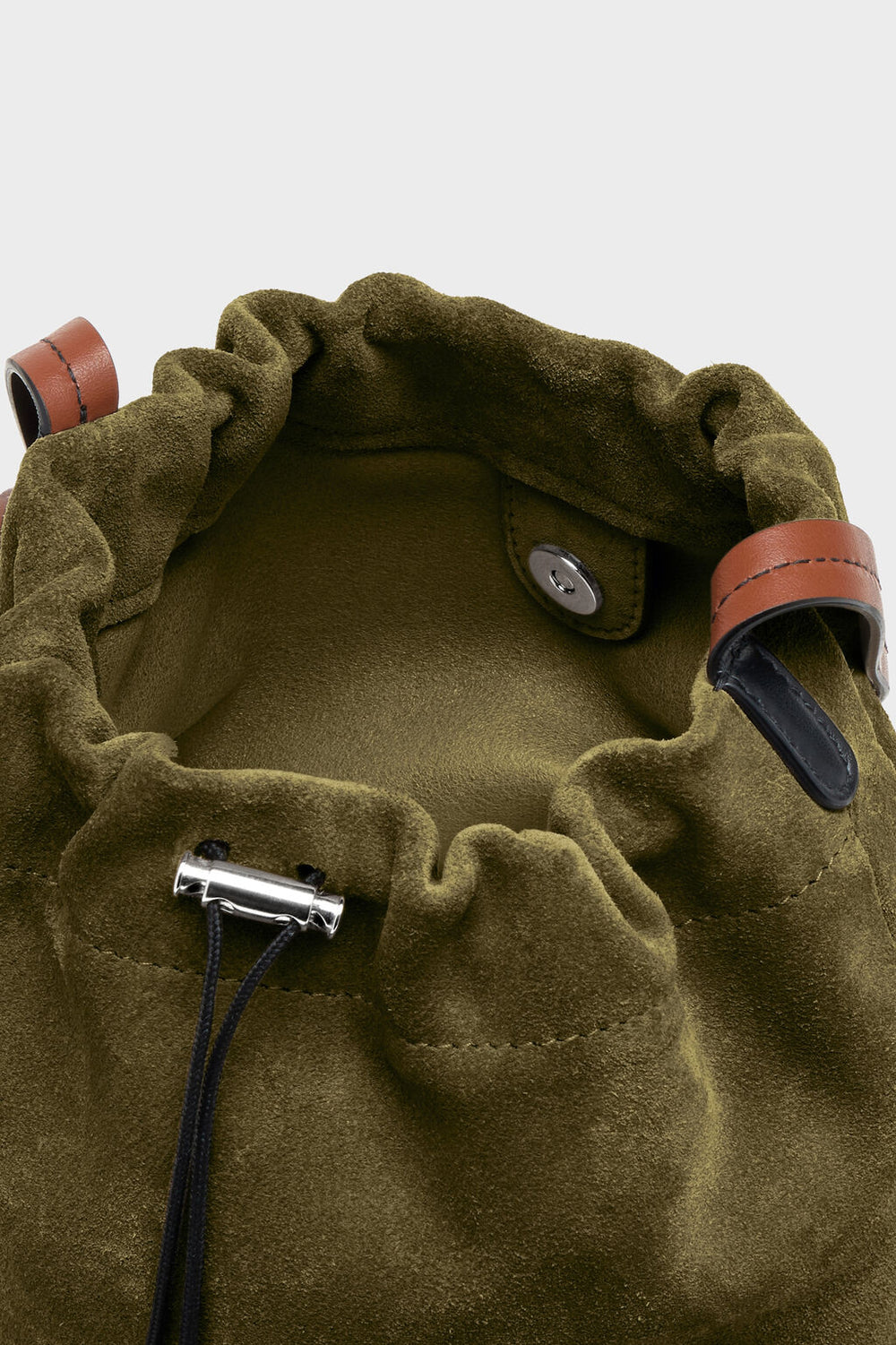 Maison Margiela Drawstring  Crossbody Bucket