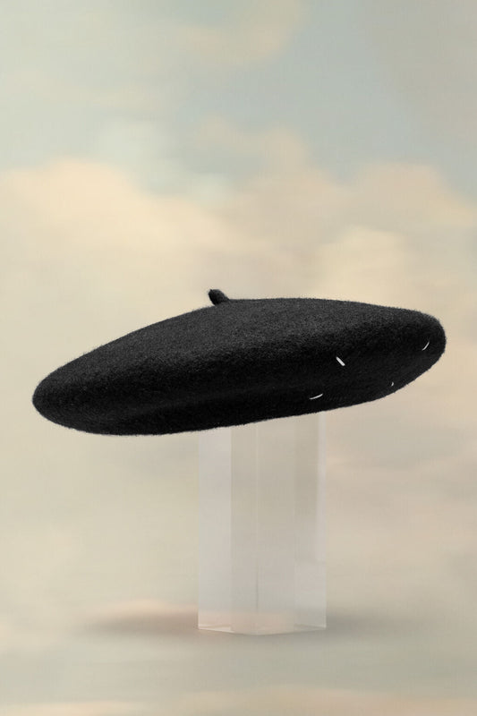 Heavy wool beret