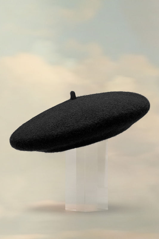 Heavy wool beret