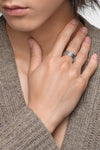 Medium silver ring